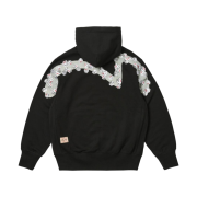 Palace x Evisu Zip Hoodie Black - 24SS