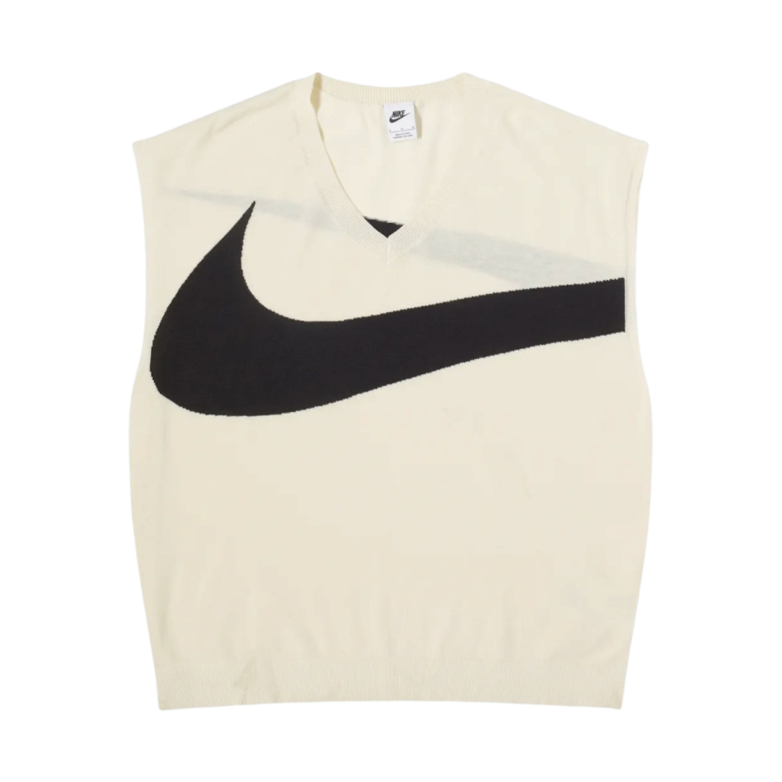 FD2874-113 Nike Swoosh Sweater Vest Coconut Milk - Asia
