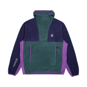Nike ACG Polartec Wolf Tree Pullover Hoodie Deep Jungle Purple Ink - Asia