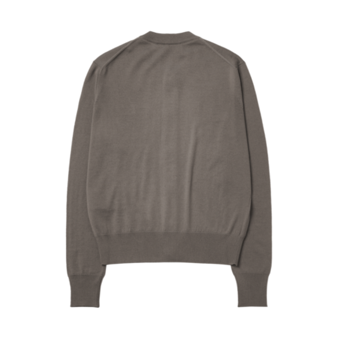 (W) 아미 스몰 하트 로고 울 가디건 베이지((W) AMI de Coeur Wool Cardigan Beige) - 2