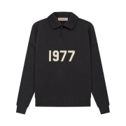 Essentials 1977 Knit Long Sleeve Polo Iron - 22SS