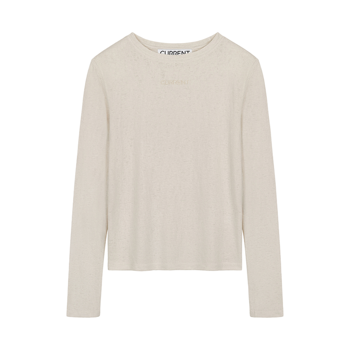 CMSFCTLW07EOTA Current Typo Logo Long Slevless Oatmeal