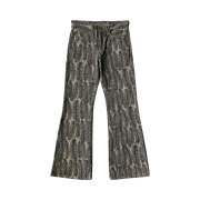 Kapital 12 oz. Magpie Denim 5P Okabellbo Black Beige