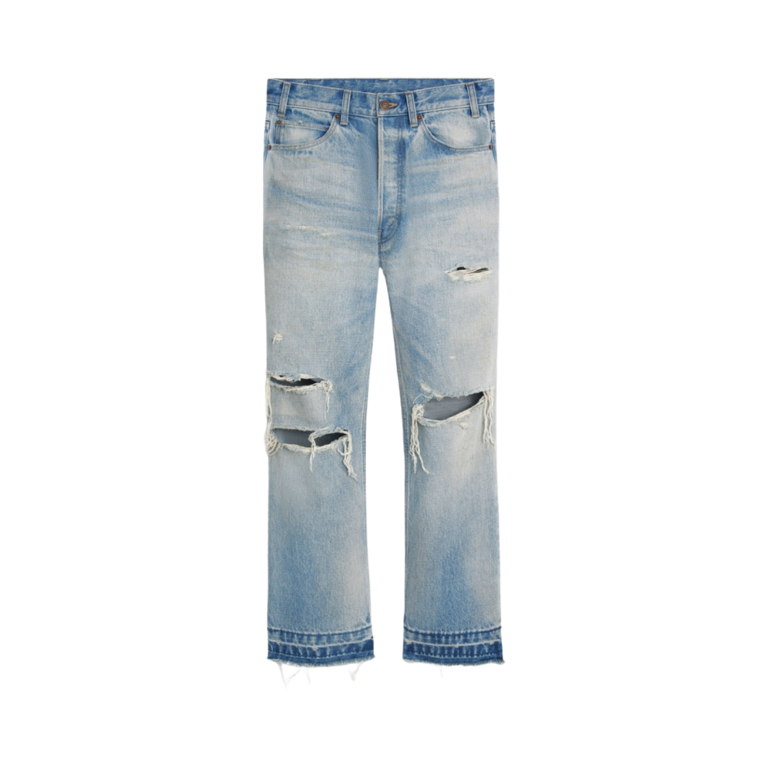 셀린느 웨스트사이드 워시 데님 웨슬리 진 웨스트사이드 워시 디스트로이드