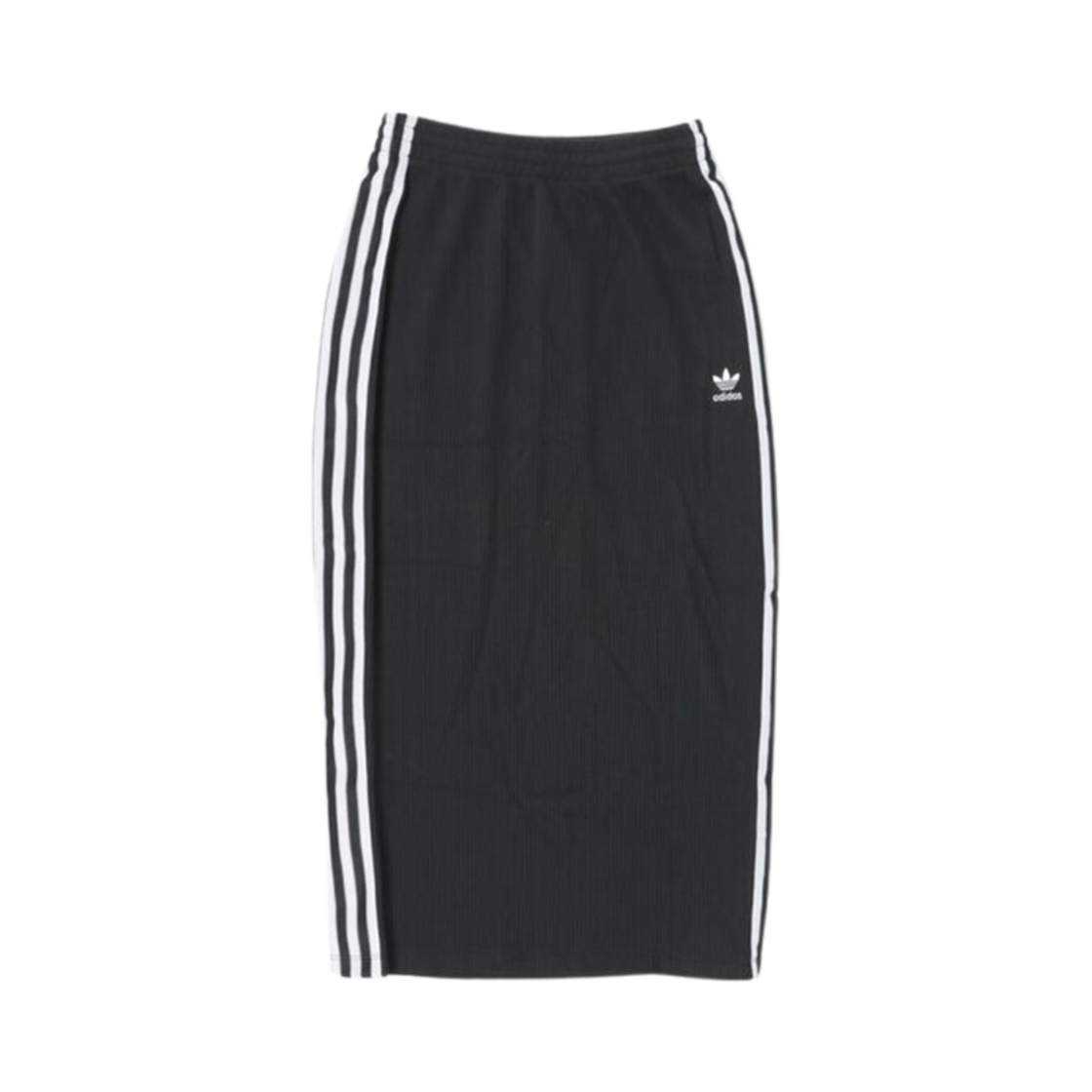 (W) 아디다스 니트 스커트 블랙 - KR 사이즈((W) Adidas Knit Skirt Black - KR Sizing)
