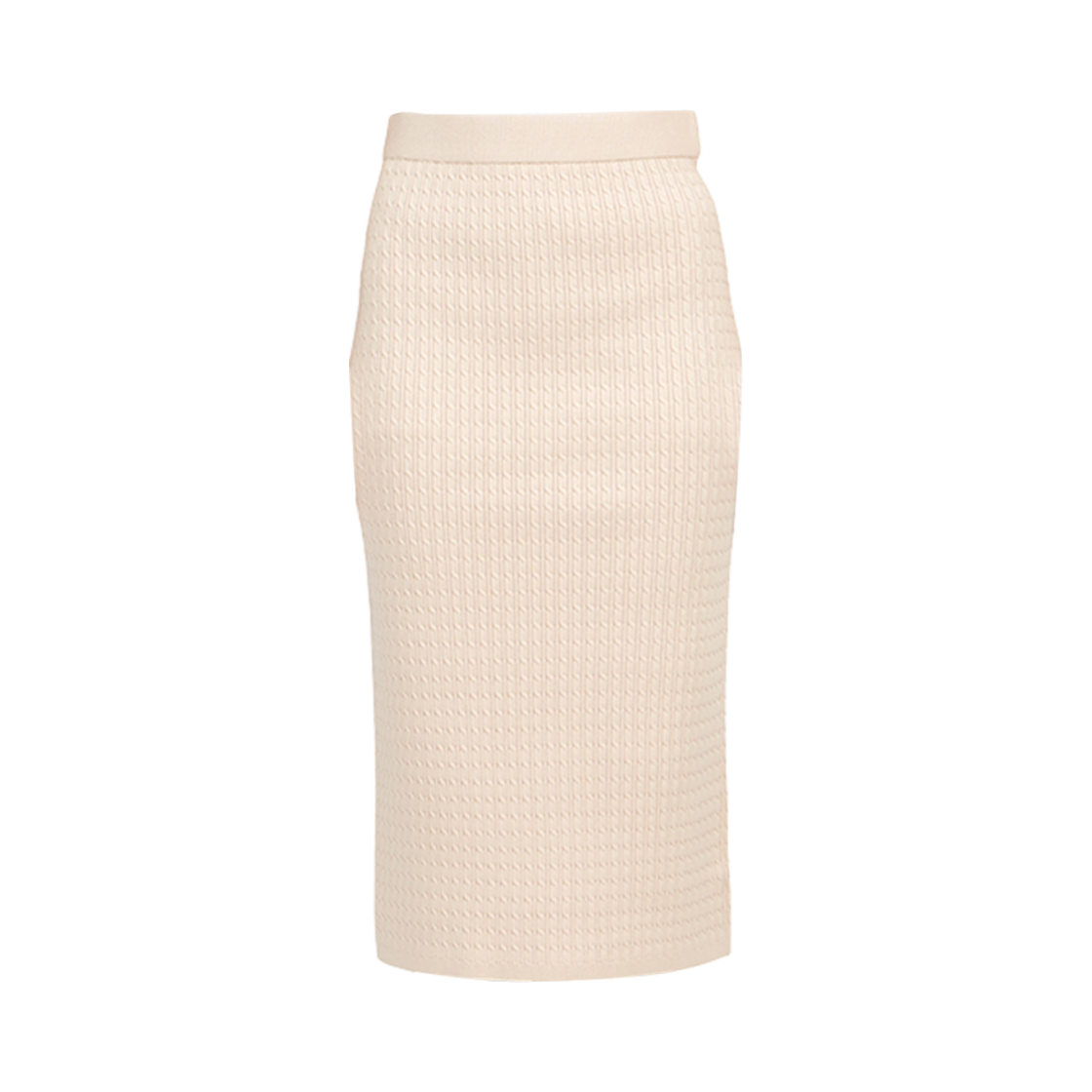 GINOSA-008 (W) Max Mara Studio Ginosa Viscose Bodycorn Skirt Ivory