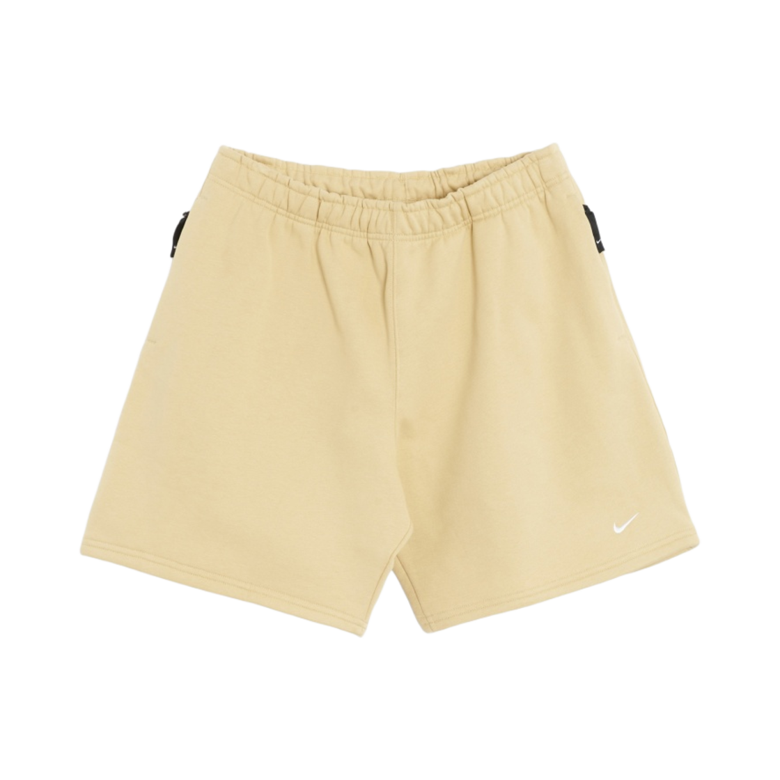 나이키 NRG 솔로 스우시 플리스 쇼츠 팀 골드 화이트 - US/EU(Nike NRG Solo Swoosh Fleece Shorts Team Gold White - US/EU) - 1