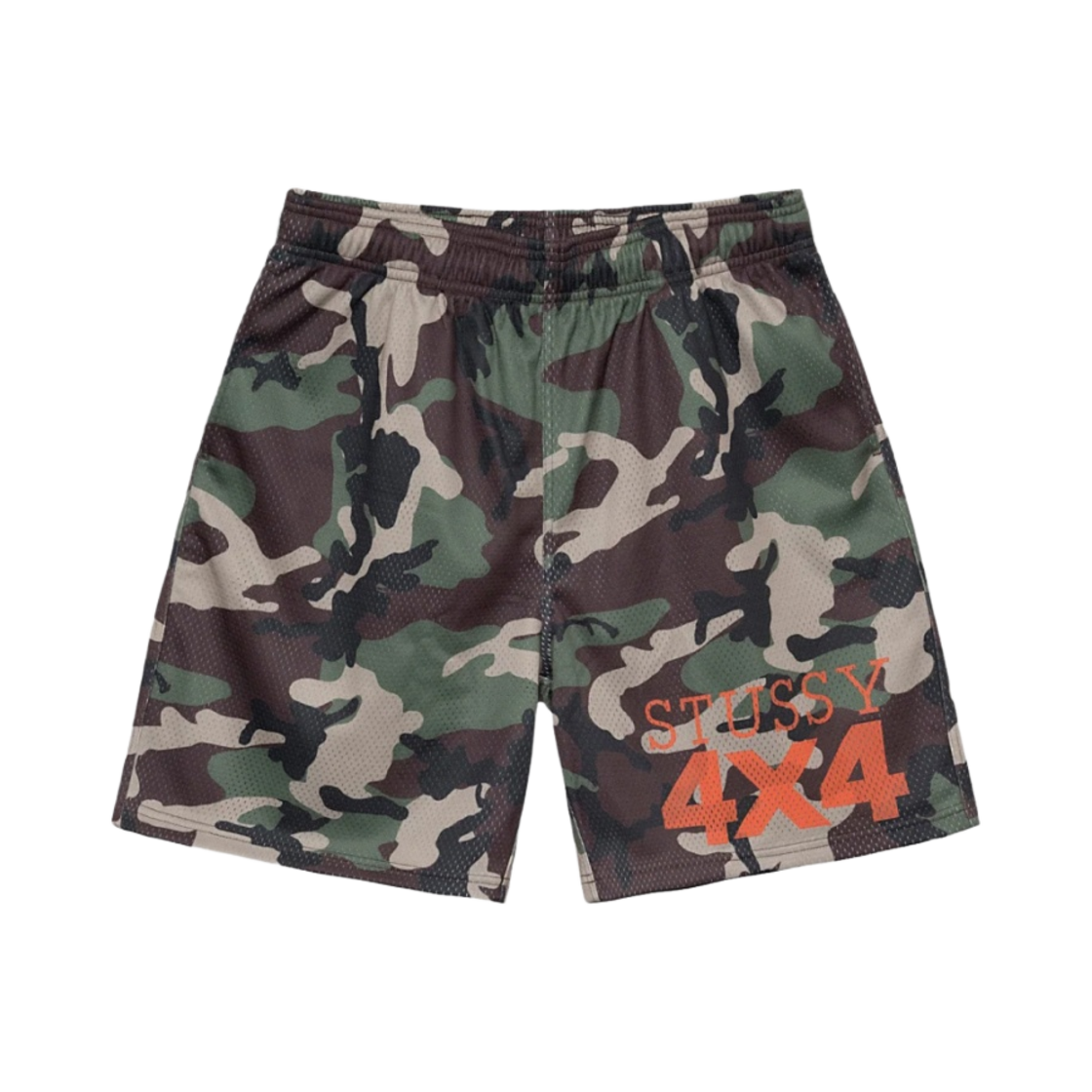 스투시 4x4 메쉬 쇼츠 카모(Stussy 4x4 Mesh Shorts Camo) - 1