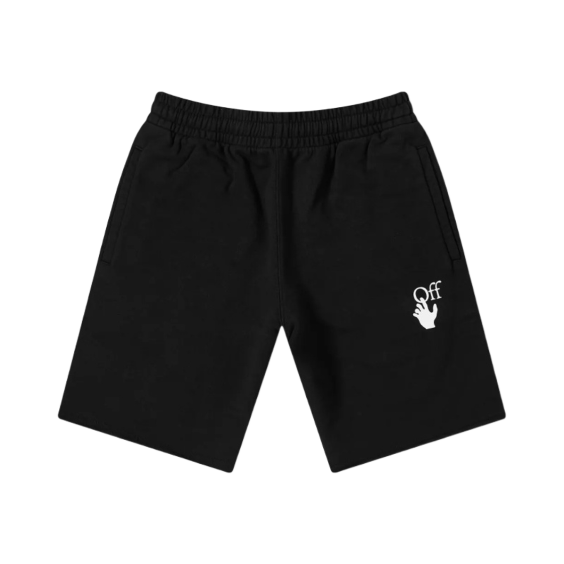 오프화이트 마커 스웨트쇼츠 블랙(Off-White Marker Sweatshorts Black) - 1