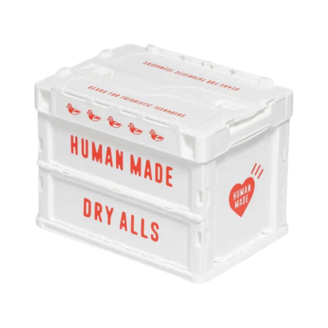新品 HUMAN MADE CONTAINER 20L WHITE RED HUMAN MADE CONTAINER 20L WHITE RED