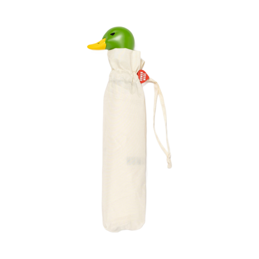 Human Made Duck Compact Umbrella White