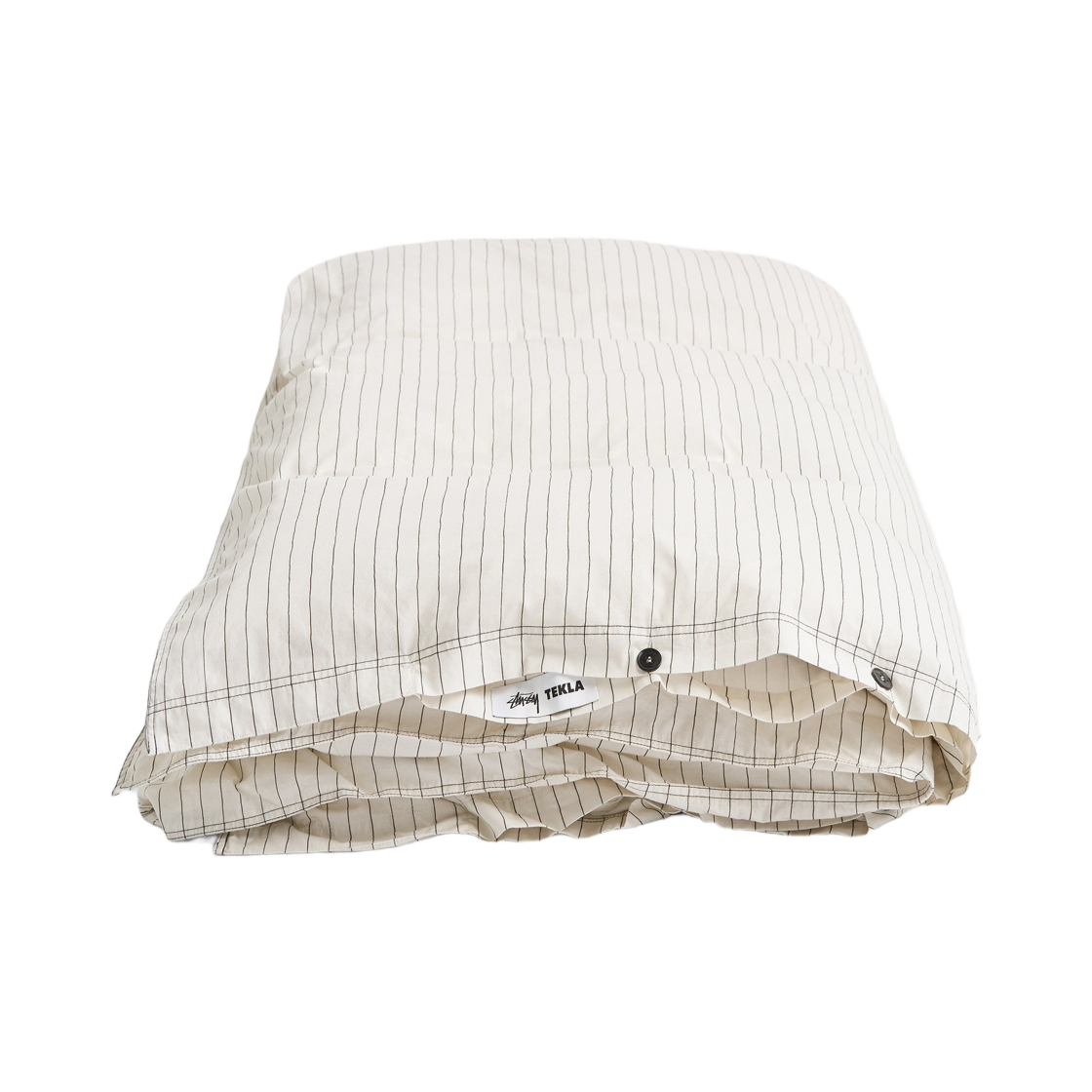 338425 Stussy x Tekla Percale Duvet Cover Hand Drawn Stripes