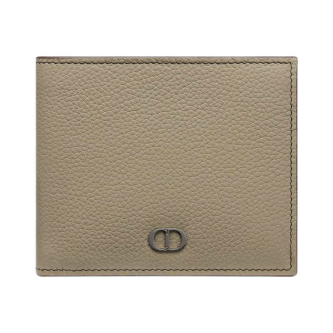 디올 지갑 베이지 그레인드 카프스킨 CD 아이콘 시그니쳐(Dior Wallet Beige Grained Calfskin CD Icon Signature) - 1
