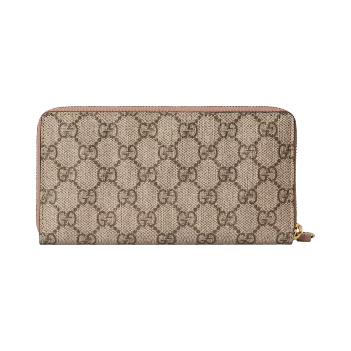구찌 GG 마몽 집 어라운드 지갑 핑크 레더 GG 슈프림(Gucci GG Marmont Zip Around Wallet Pink Leather GG Supreme) - 3