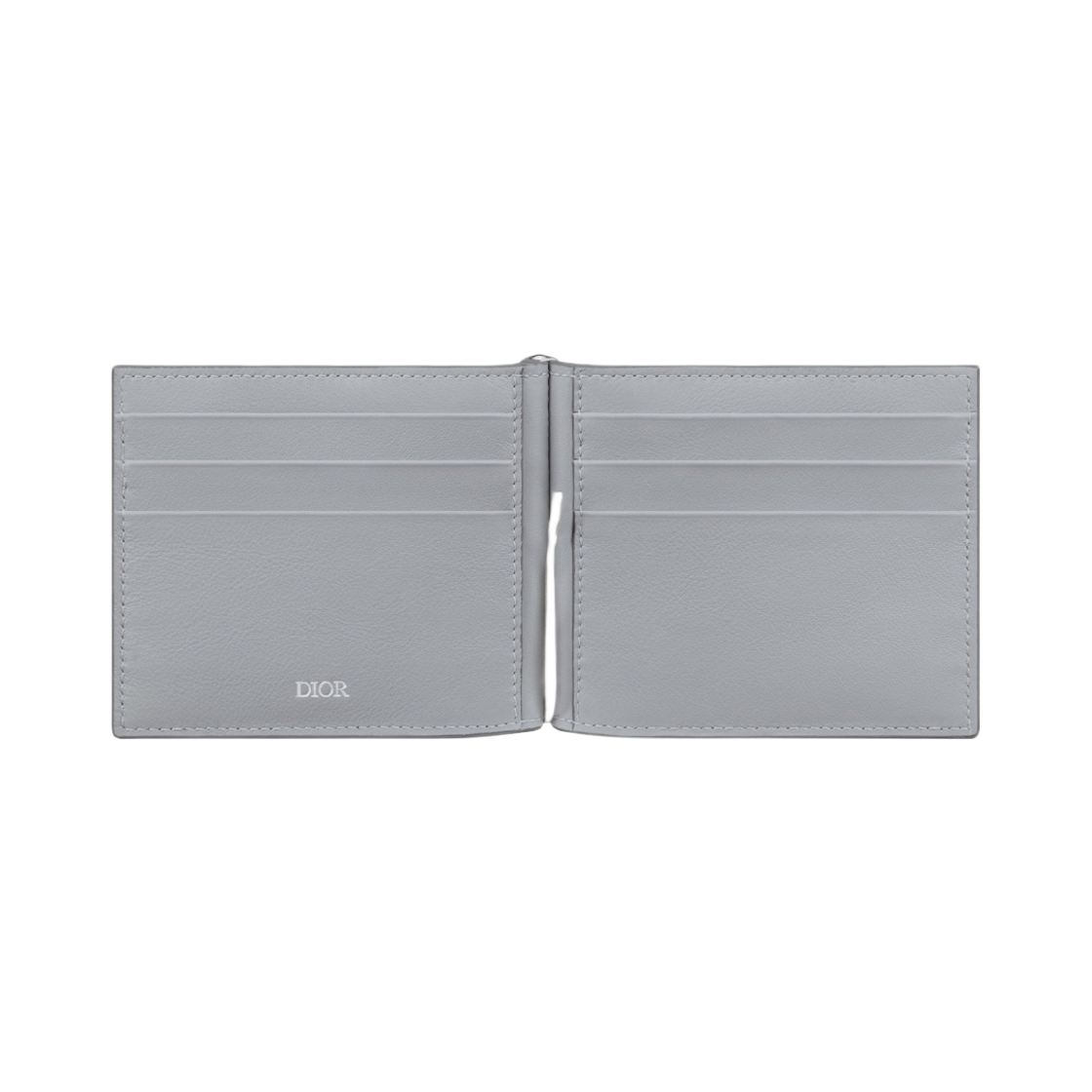 디올 빌 클립 지갑 CD 다이아몬드 캔버스 그레이(Dior Wallet with Bill Clip CD Diamond Canvas Grey) - 2