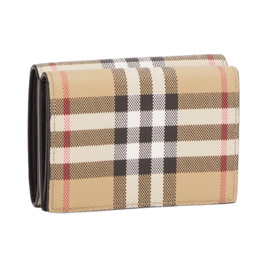버버리 빈티지 체크 레더 폴딩 지갑 아카이브 베이지(Burberry Vintage Check Leather Folding Wallet Archive Beige) - 2