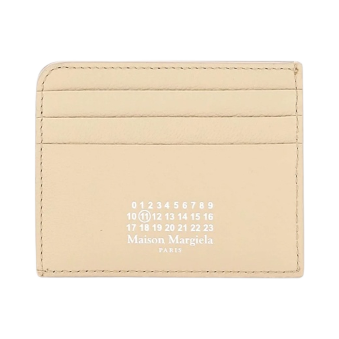 메종 마르지엘라 넘버링 로고 카드 홀더 아몬드(Maison Margiela Numbers Logo Card Holder Almond) - 3
