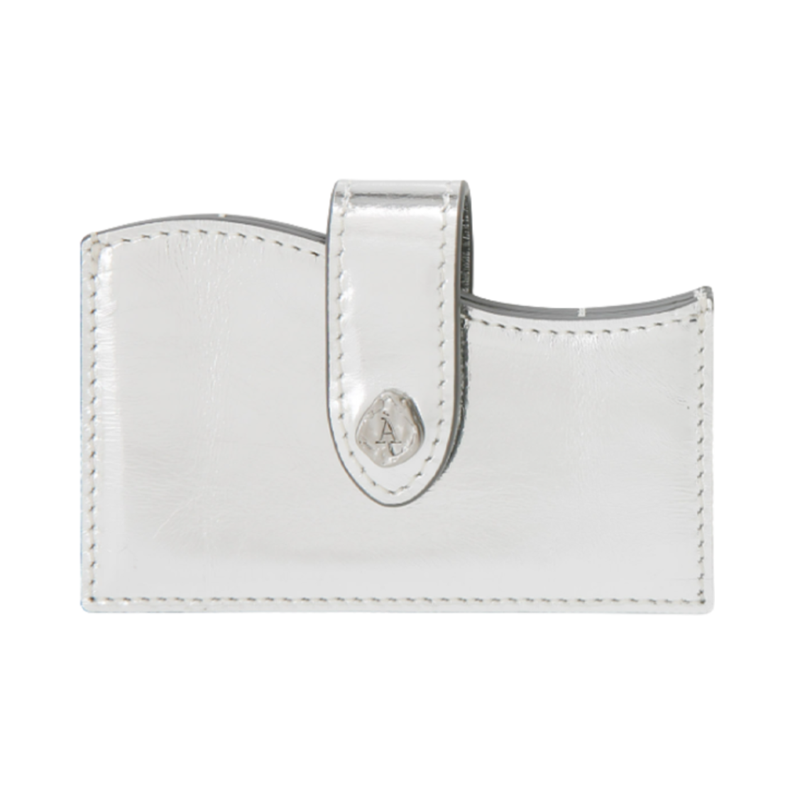 - Aviemuah A Symbol Accordion Card Holder Silver