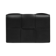 Bottega Veneta Cassette Business Card Case Black