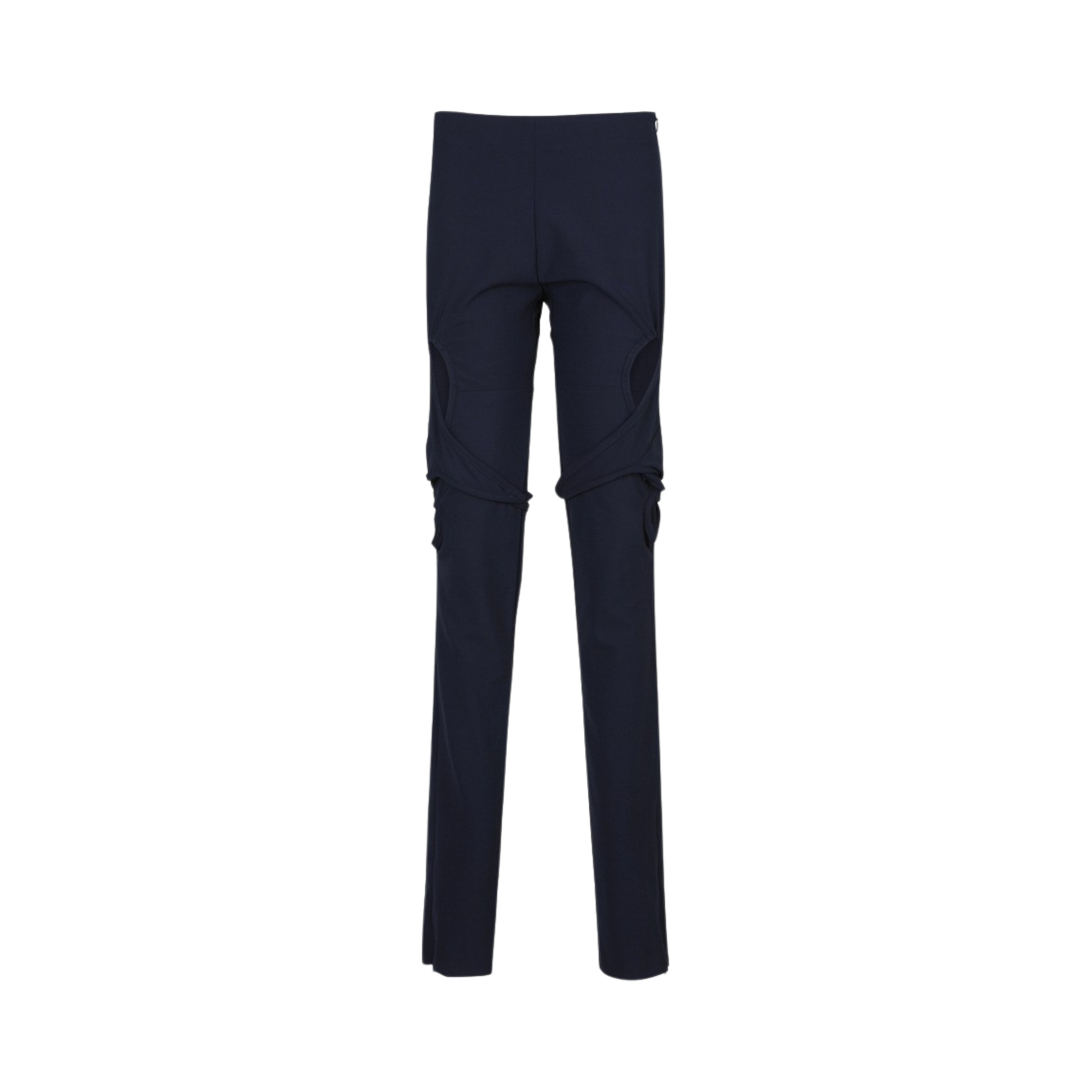 오토링거 우먼 우븐 피티드 수트 루프 팬츠 네이비(Ottolinger Women Woven Fitted Suit Loop Pants Navy)