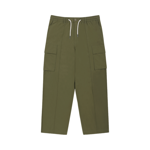 J3PNM25221KHX AMOUPRE Straight Cargo Pants Khaki