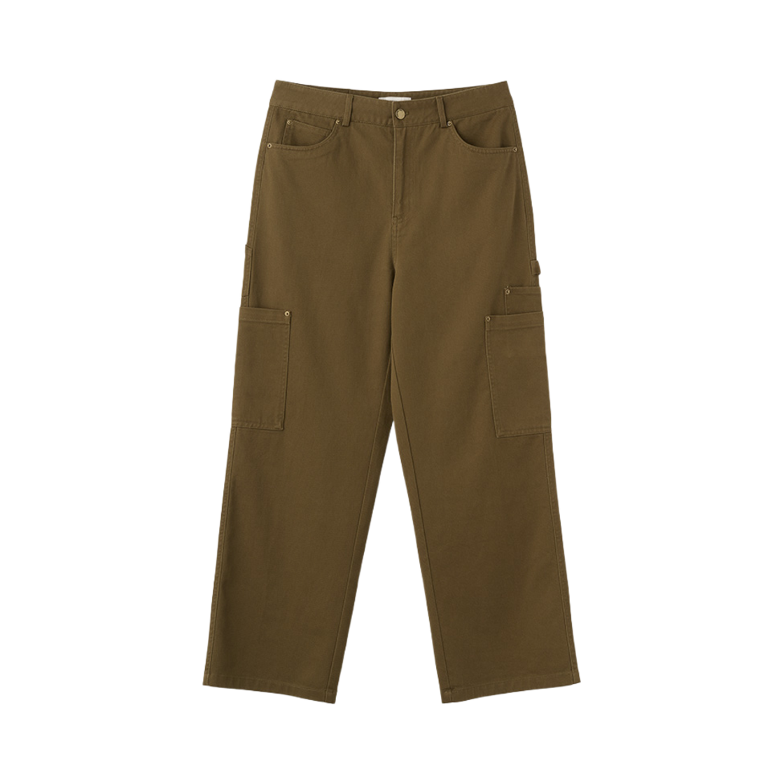 SBD3M11001KH General Idea wide work pants olive khaki