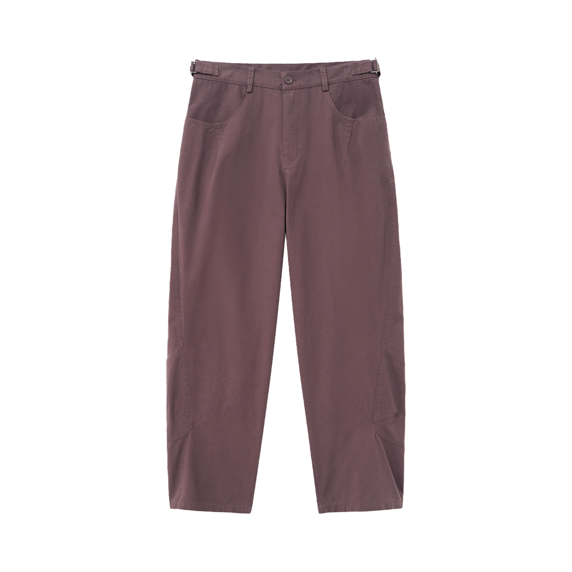 25NCHPB noun Curved Chino Pants Burgundy