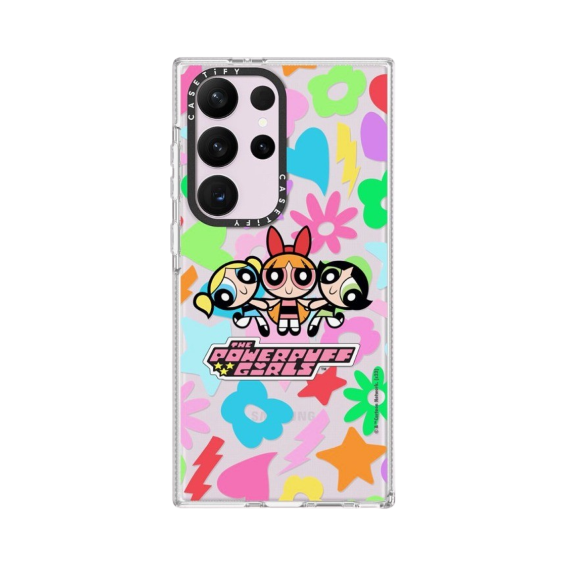 케이스티파이 x 파워퍼프걸 갤럭시 아이콘 클리어 케이스 클리어(Casetify x The Powerpuff Girls Galaxy Icons Clear Case Clear) - 3