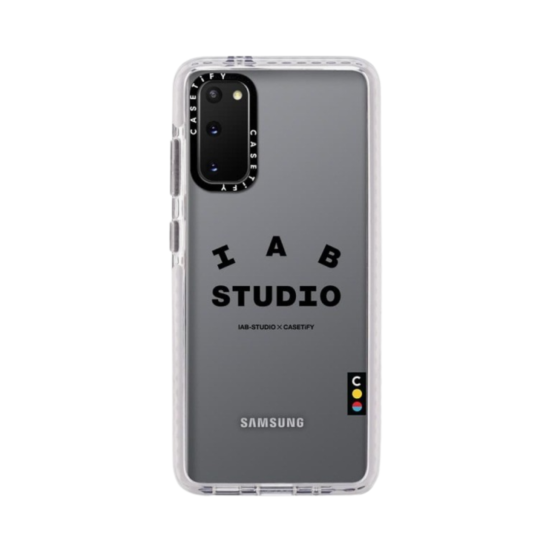 케이스티파이 x 아이앱 스튜디오 갤럭시 S20 로고 케이스 블랙(Casetify x IAB Studio Galaxy S20 Logo Case Black) - 3