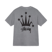 Stussy Regal Crown T-Shirt Grey