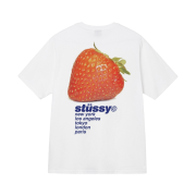 Stussy Strawberry T-Shirt White
