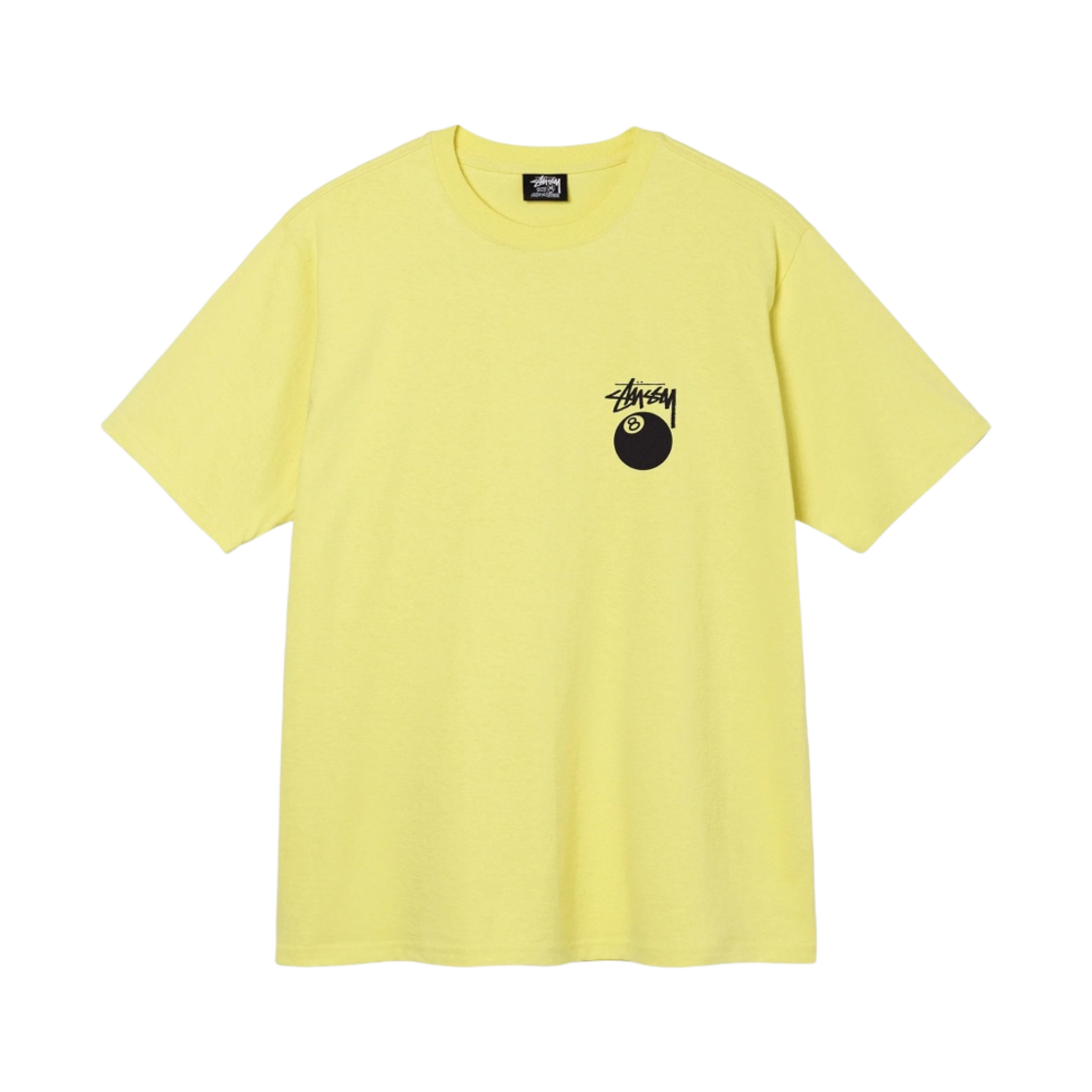 스투시 빌리아드 티셔츠 옐로우(Stussy Billiards T-Shirt Yellow) - 2