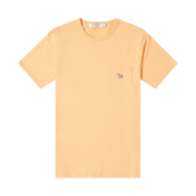 Maison Kitsune Baby Fox Patch Classic Pocket T-Shirt Pale Orange