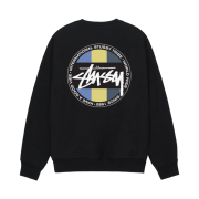 Stussy Classic Dot Crew Black
