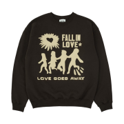 POTS Love Gone Sweatshirt Brown