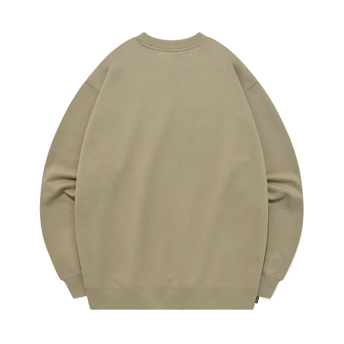 커버낫 스몰 어센틱 로고 스웨트셔츠 베이지(Covernat Small Authentic Logo Sweatshirt Beige) - 2