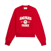 AMI Paris France Sweatshirt Red