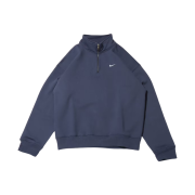 Nike NRG Solo Swoosh Heavy Weight BB Quarter Zip Top Thunder Blue - Asia