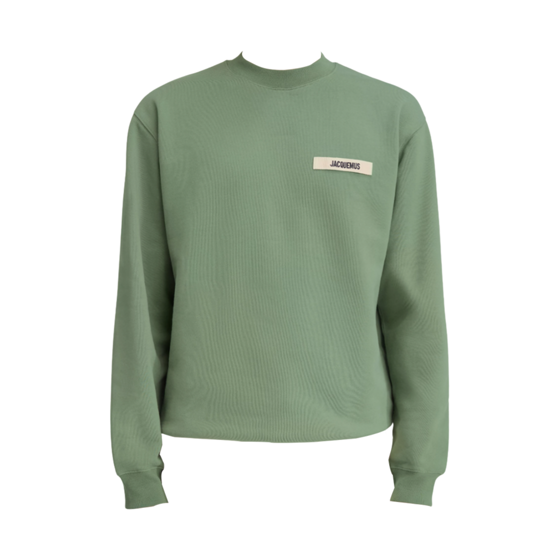 자크뮈스 그로그랭 로고 스웨트셔츠 라이트 그린