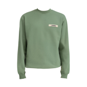 Jacquemus Grosgrain Logo Sweatshirt Light Green