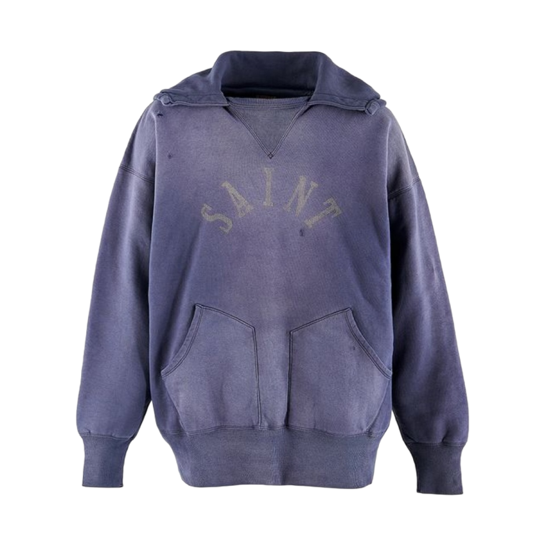 A23-0000-C15 Saint Mxxxxxx x Berberjin Pullover Hoodie M13 Navy
