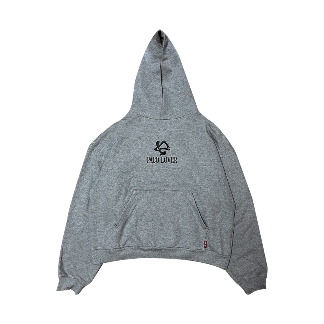 PC24FWHD02GR PACOSPLY Podge Hoodie Melange Grey