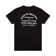 Deus Ex Machina Venice Address T-Shirt Black