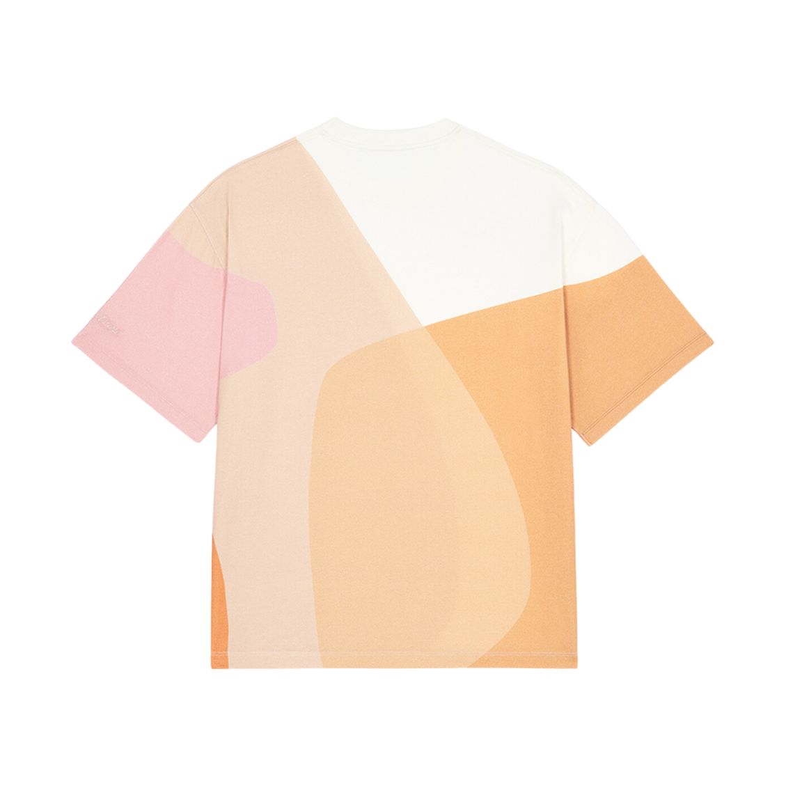 메종 키츠네 올오버 파스텔 컴포지션 루즈 티셔츠 멀티컬러(Maison Kitsune All-Over Pastel Composition Loose T-Shirt Multicolor) - 2
