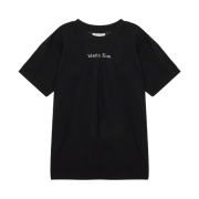 (W) Matin Kim Matin Logo Shirring Top Black