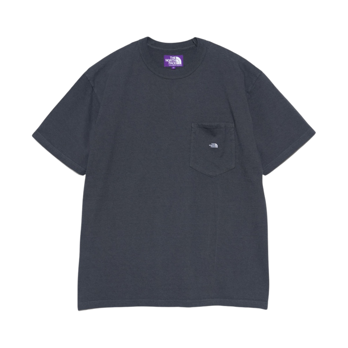 NT3366N The North Face Purple Label 7 oz. Pocket T-Shirt Asphalt Gray Off White