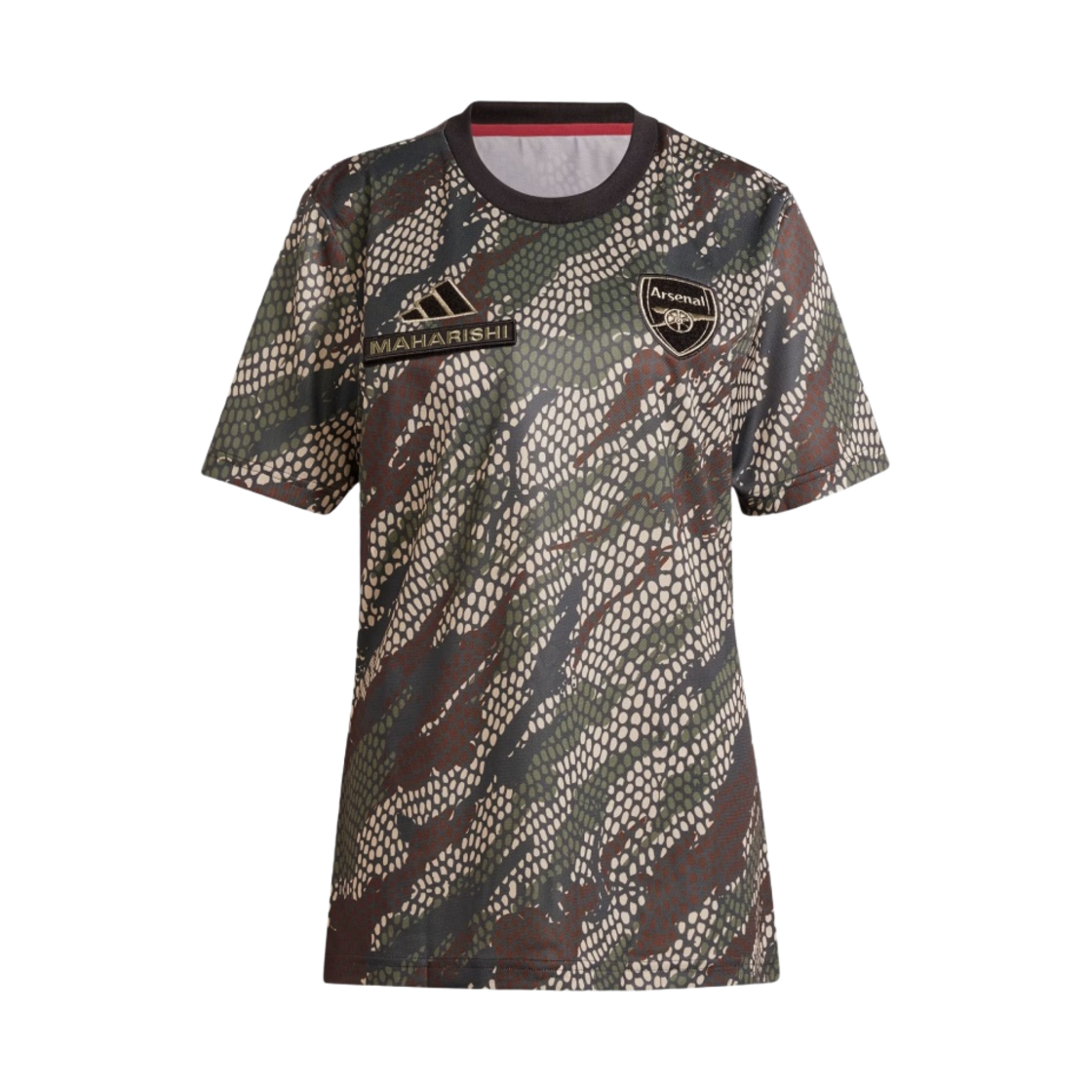 아디다스 x 아스널 x 마하리시 저지 카키 - KR 사이즈(Adidas x Arsenal x Maharishi Jersey Khaki - KR Sizing)