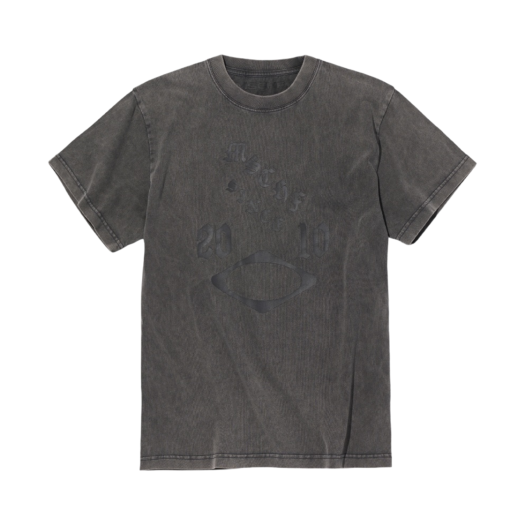【MISCHIEF】RHOMBUS WASHED T-SHIRT / WASHED CHARCOAL W) 미스치프 롬버스 블러 티셔츠 라이트 블루 그레이 | Mischief