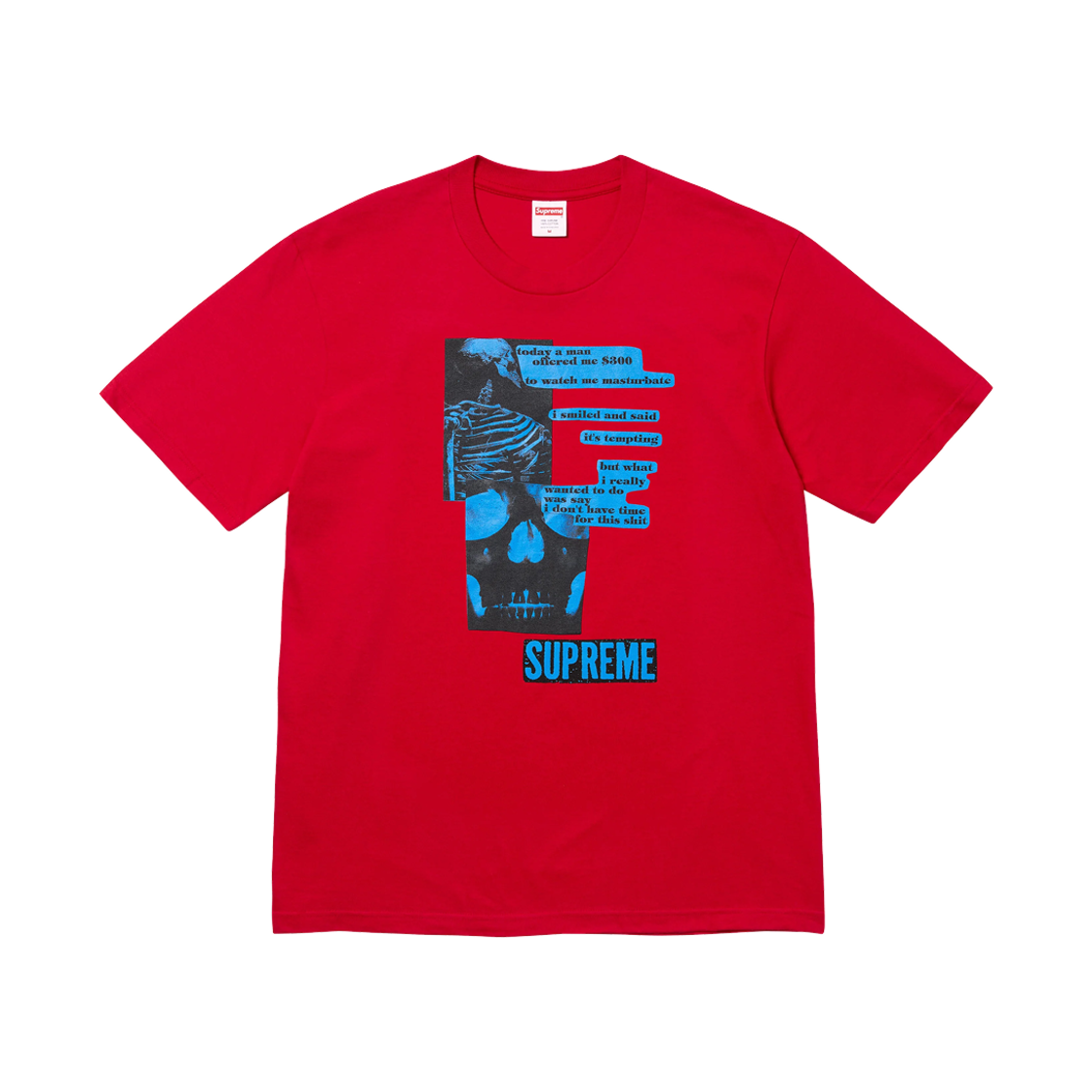 슈프림 아나토미 티셔츠 레드 - 25SS(Supreme Anatomy T-Shirt Red - 25SS) - 1