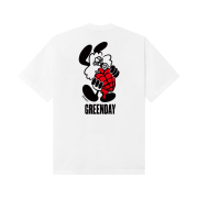 Verdy Wasted Youth x Green Day T-Shirt Type A White